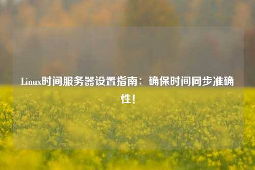 Linux時(shí)間服務(wù)器設(shè)置指南：確保時(shí)間同步準(zhǔn)確性！