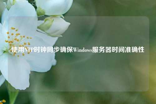 使用NTP時(shí)鐘同步確保Windows服務(wù)器時(shí)間準(zhǔn)確性