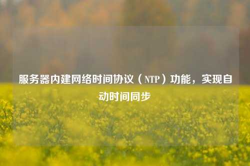 服務(wù)器內(nèi)建網(wǎng)絡(luò)時間協(xié)議（NTP）功能，實現(xiàn)自動時間同步