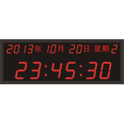 S100-DYH-N13網(wǎng)絡(luò)數(shù)碼子鐘（雙面）